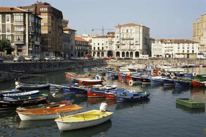 Framed Print : Harbour, Castro-Urdiales Framed Print : Harbour, Castro-Urdiales