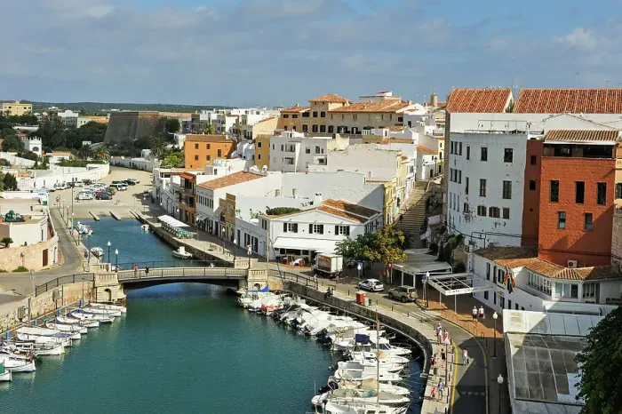 Framed Print : Harbour of Ciutadella de Menorca, Menorca, Balearic Islands, Spain, Mediterranean, Europe Framed Print : Harbour of Ciutadella de Menorca, Menorca, Balearic Islands, Spain, Mediterranean, Europe