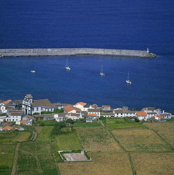 Harbour, Graciosa, Azores, Mid-Atlantic