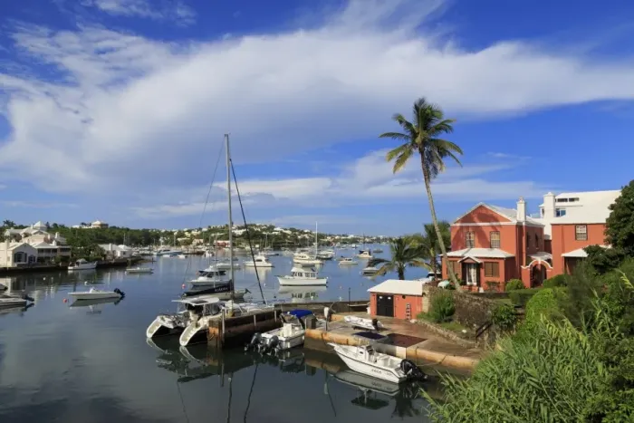 Framed Print : Harbour, Hamilton City, Pembroke Parish, Bermuda, Atlantic, Central America Framed Print : Harbour, Hamilton City, Pembroke Parish, Bermuda, Atlantic, Central America
