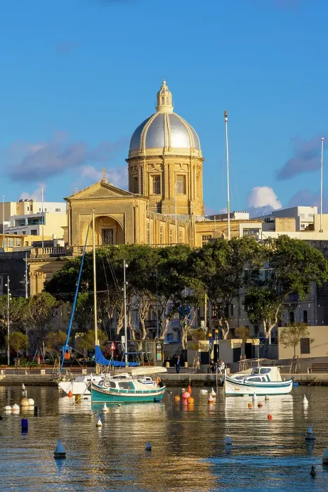 Framed Print : The Harbour at Kalkara, Malta Framed Print : The Harbour at Kalkara, Malta
