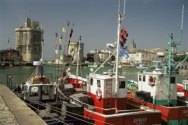 The harbour, La Rochelle, Cote de Jade, Poitou Charentes, France, Europe