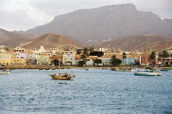 Harbour of Mindelo, Sao Vicente, Cape Verde Islands, Africa