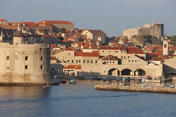 Harbour, Old Town, UNESCO World Heritage Site, Dubrovnik, Croatia, Europe