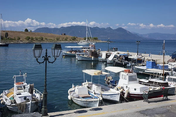 Harbour, Perdika Aegina, Saronic Islands, Greek Islands, Greece, Europe
