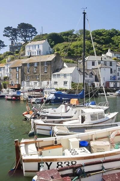The harbour, Polperro, Cornwall, England, United Kingdom, Europe