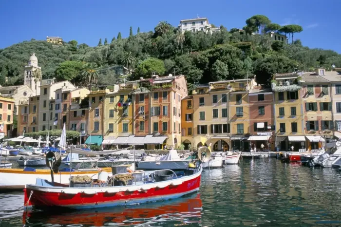 Framed Print : Harbour, Portofino Framed Print : Harbour, Portofino