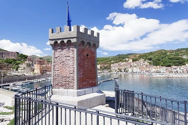 Harbour, Rio Marina, Island of Elba, Livorno Province, Tuscany, Italy, Europe