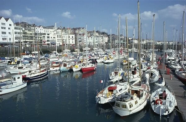Harbour, St. Peter Port, Guernsey, Channel Islands, United Kingdom, Europe