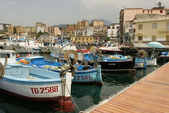 Framed Print : Harbour of Torre del Greco, province of Naples, Campania region, southern Italy, Europe Framed Print : Harbour of Torre del Greco, province of Naples, Campania region, southern Italy, Europe