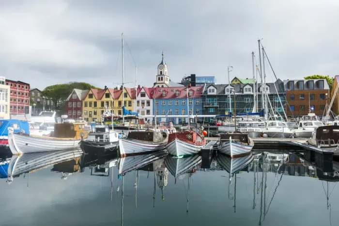 Framed Print : Harbour of Torshavn, capital of Faroe Islands, Streymoy, Faroe Islands, Denmark, Europe Framed Print : Harbour of Torshavn, capital of Faroe Islands, Streymoy, Faroe Islands, Denmark, Europe
