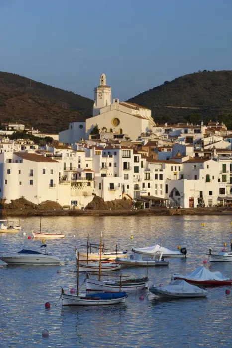 Framed Print : Harbour and town, Cadaques, Costa Brava, Catalonia, Spain, Mediterranean, Europe Framed Print : Harbour and town, Cadaques, Costa Brava, Catalonia, Spain, Mediterranean, Europe