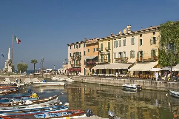The harbour and waterfront cafes