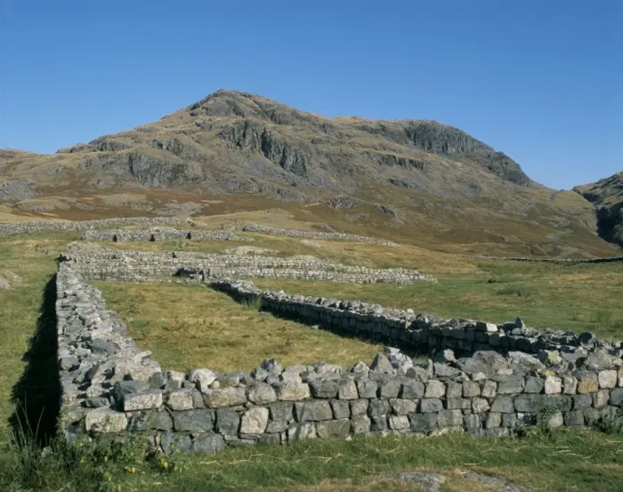 Framed Print : Hardknott Roman fort, Cumbria, England, United Kingdom, Europe Framed Print : Hardknott Roman fort, Cumbria, England, United Kingdom, Europe