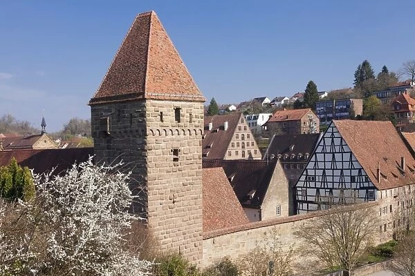 Haspelturm (Hexenturm) Tower, Kloster Maulbronn Abbey, UNESCO World Heritage Site