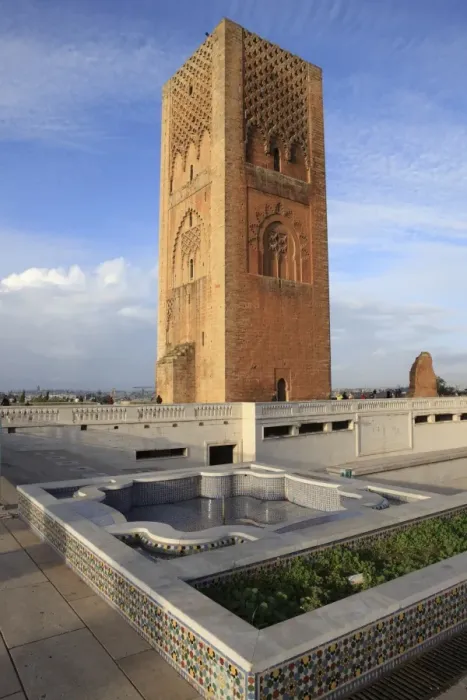 Framed Print : Hassan Tower, Rabat, Morocco, North Africa, Africa