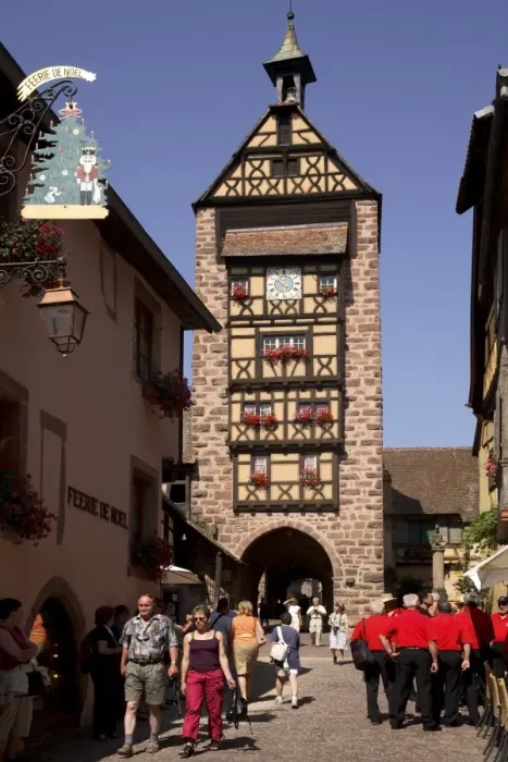 Framed Print : Haute Porte, Riquewihr, Alsace, France, Europe Framed Print : Haute Porte, Riquewihr, Alsace, France, Europe