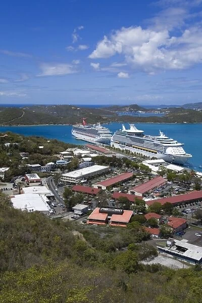 Havensight Cruise Ship Terminal, City of Charlotte Amalie, St. Thomas Island, U