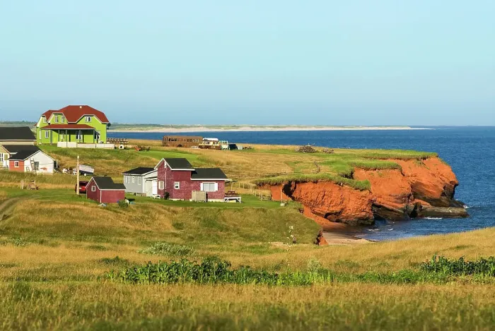 Framed Print : Havre-Aubert island, Magdalen Islands, Gulf of Saint Lawrence, Quebec province, Canada, North America Framed Print : Havre-Aubert island, Magdalen Islands, Gulf of Saint Lawrence, Quebec province, Canada, North America