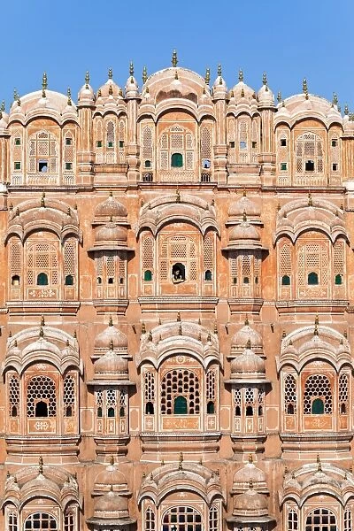 Hawa Mahal (Palace of the Winds), built in 1799, Jaipur, Rajasthan, India, Asia