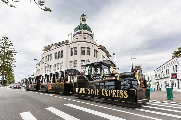 The Hawkes Bay Express in Napier, North Island, New Zealand, Pacific