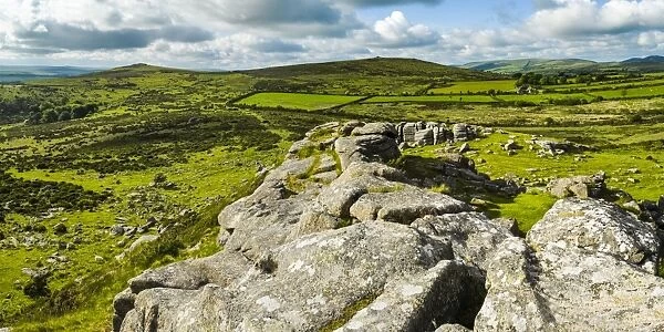 Haytor Rocks (Hay Tor), Dartmoor, Devon, England, United Kingdom, Europe