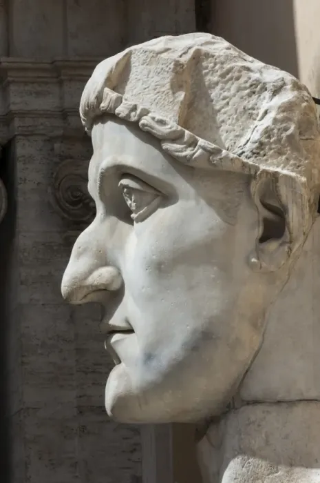 Framed Print : Head of Constantine 1, dated AD 4, Capitoline Museum, Ancient Rome, Rome, Lazio, Italy Framed Print : Head of Constantine 1, dated AD 4, Capitoline Museum, Ancient Rome, Rome, Lazio, Italy