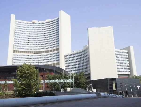 UN Headquarters, Vienna International Centre, Danube City, Vienna, Austria, Europe
