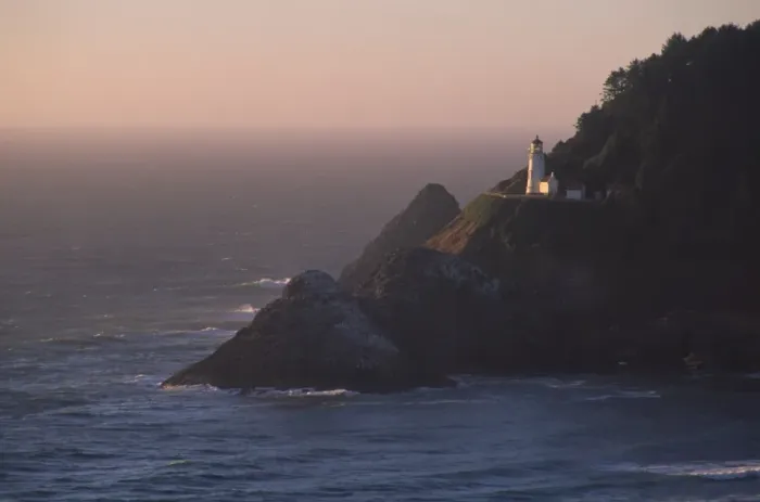Framed Print : Heceta Head Lighthouse