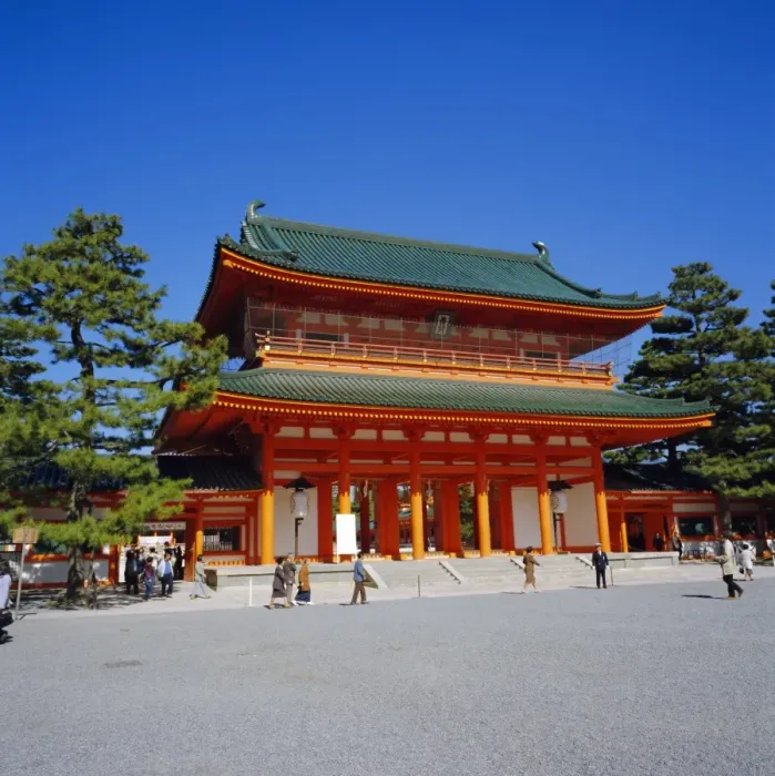 Framed Print : Heian-Jingu Shrine Framed Print : Heian-Jingu Shrine