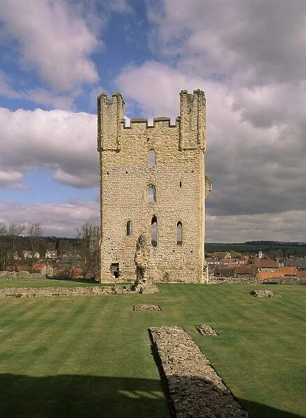 Helmsley Castle, Yorkshire, England, United Kingdom, Europe