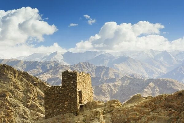 Hemis gompa (monastery) and Ladakh Range