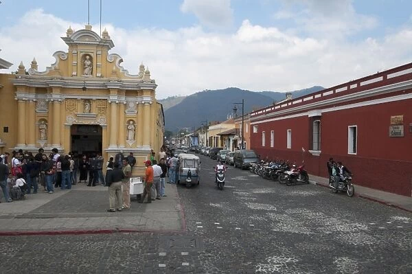 Hermano Pedro church, Antigua, Guatemala, Central America