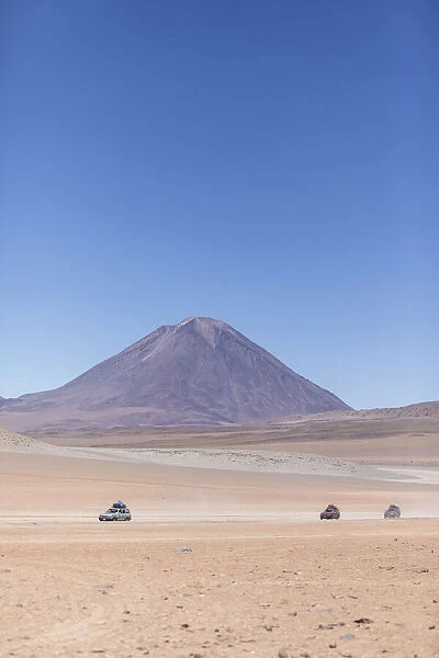 The high altiplano near the Eduardo Avaroa Andean Fauna National Reserve