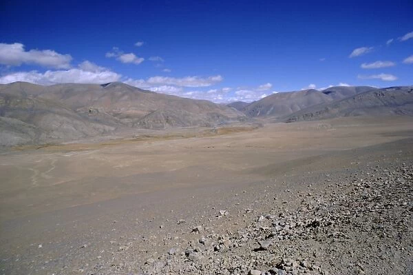 High plateau south of Dinggye, Tibet, China, Asia