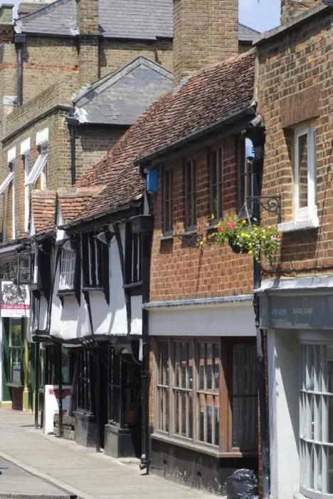 Framed Print : High Street, Eton, near Windsor, Berkshire, England, United Kingdom, Europe