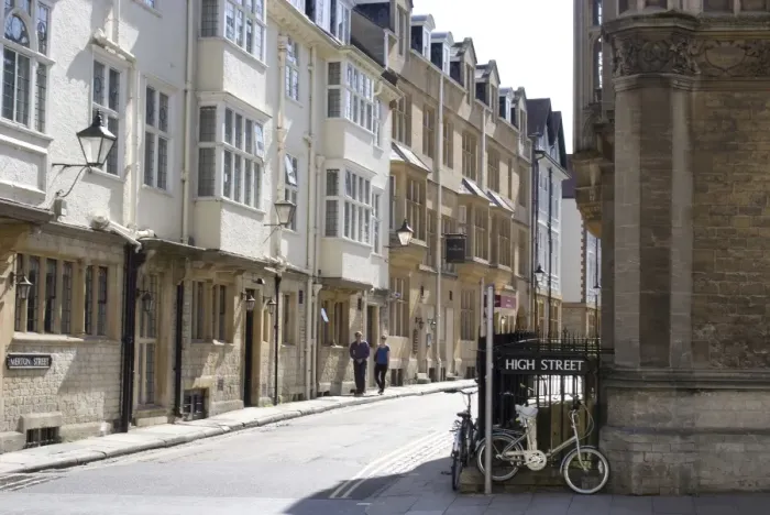 Framed Print : High Street, Oxford, Oxfordshire, England, United Kingdom, Europe