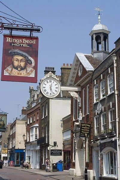 The High Street, Rochester, Kent, England, United Kingdom, Europe