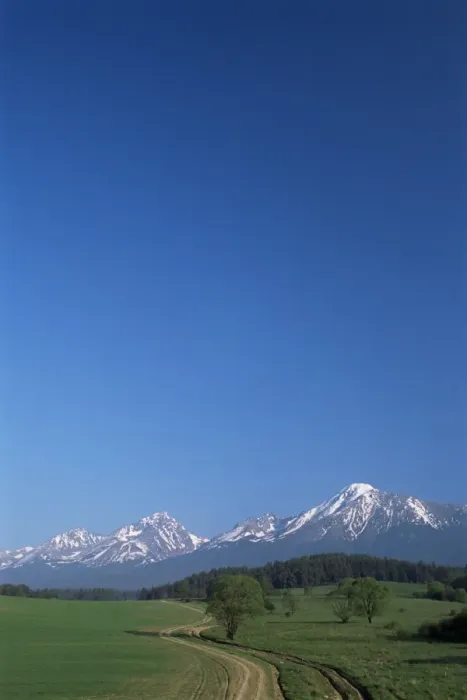 Framed Print : High Tatra mountains from near Poprad Framed Print : High Tatra mountains from near Poprad