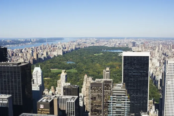 Framed Print : High view of Central Park and Upper Manhattan Framed Print : High view of Central Park and Upper Manhattan