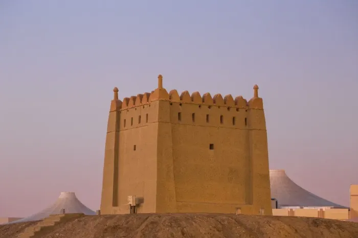 Framed Print : Hili Towers, Hili, Al Ain, UNESCO World Heritage Site, Abu Dhabi, United Arab Emirates