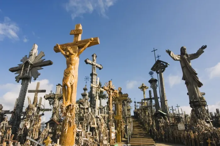 Framed Print : Hill of Crosses (Kryziu Kalnas) Framed Print : Hill of Crosses (Kryziu Kalnas)