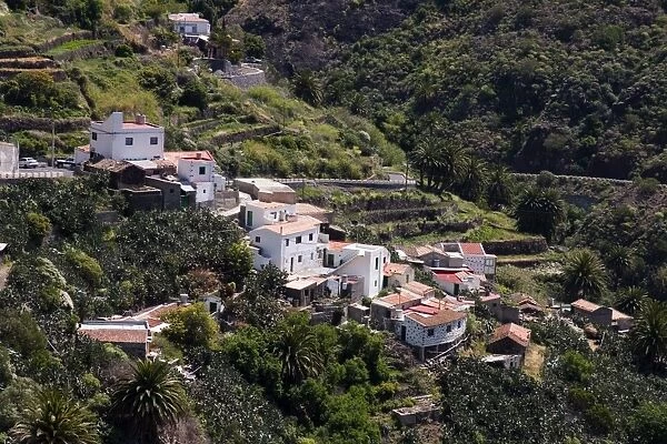 The hillside village of Masca, Tenerife, Canary Islands, Spain, Europe