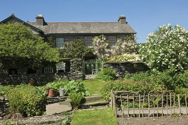 Hilltop, Sawrey, near Ambleside, the home of Beatrix Potter, famous author of childrens books, Lake District National Park, Cumbria, England, United Kingdom, Europe