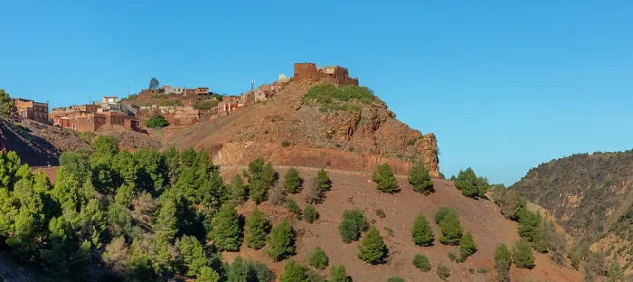 Framed Print : Hilltop Village, Atlas Mountains, Morocco, North Africa, Africa Framed Print : Hilltop Village, Atlas Mountains, Morocco, North Africa, Africa