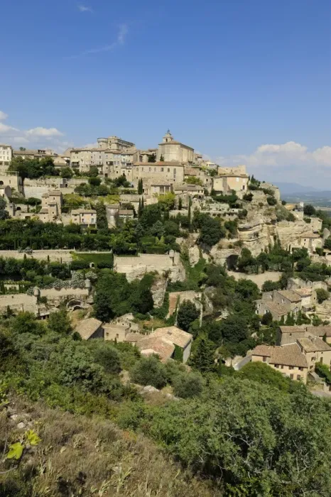 Framed Print : The hilltop village of Gordes designated Les Plus Beaux Villages de France Framed Print : The hilltop village of Gordes designated Les Plus Beaux Villages de France