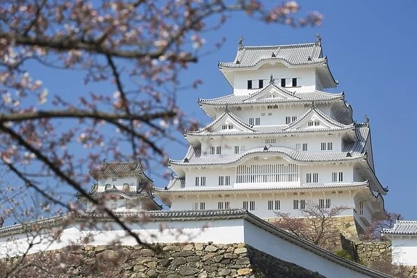 Himeji Castle, UNESCO World Heritage Site, Himeji, Kansai, Honshu, Japan, Asia