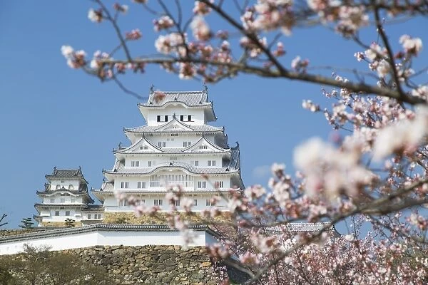 Himeji Castle, UNESCO World Heritage Site, Himeji, Kansai, Honshu, Japan, Asia