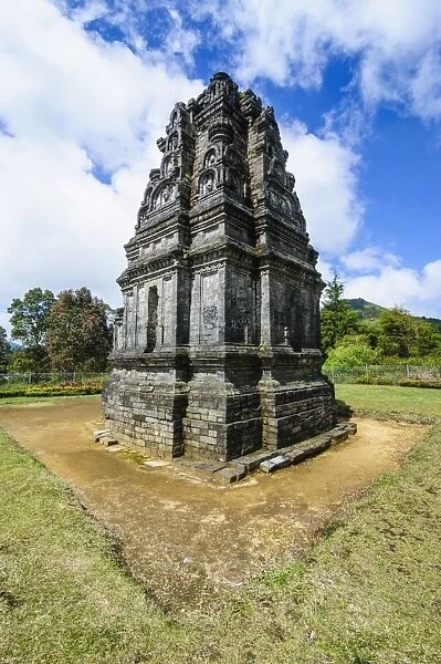 Hindu Dieng temple complex, Dieng Plateau, Java, Indonesia, Southeast Asia, Asia