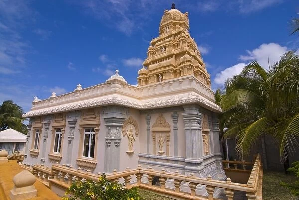 Hindu temple in northern Mauritius, Mauritius, Africa
